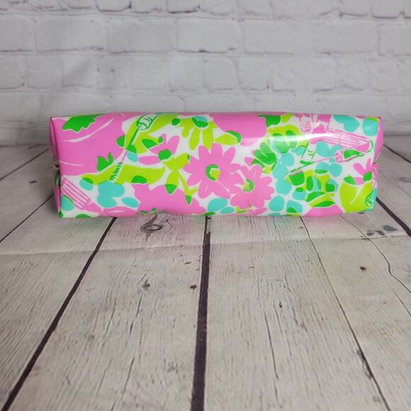Lilly Pulitzer for Estēe Lauder Makeup Bag Cosmetics Travel Case Floral - Picture 5 of 7